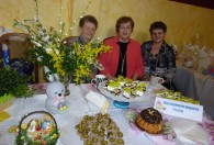Kobiety z KGW Jarmarku Wielkanocnym w Wieruszowie